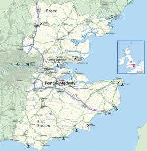 South East LEP geographical area